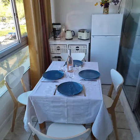 شقة Cote Couchant Superbe T2 Tout Confort Classe 3 Etoiles Avec Piscine, Parking, Clim, Wifi, Netflix