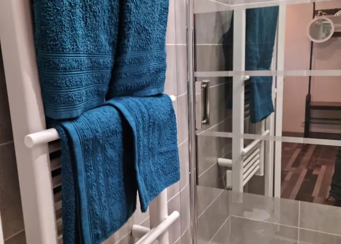 Superbe T2 Confort 3 Etoiles, Entierement Renove Avec Piscine, Parking, Clim, Wifi, Netflix